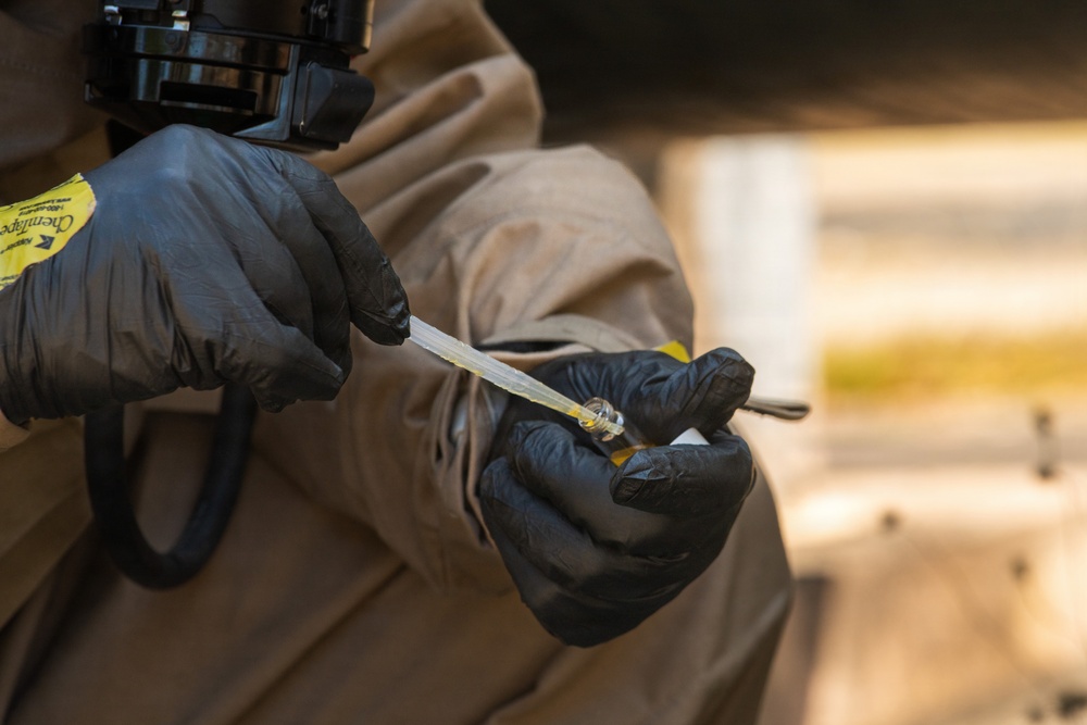 Task Force Ashland CBRN Marines Conduct CBRN SMEE During Exercise Cobra Gold 2026