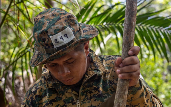 Jungle Operations Training Course - Panama: Machete techniques