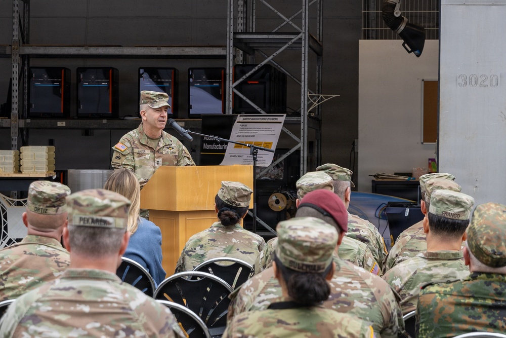 21st Theater Sustainment Command’s Millrinder Innovation Center Grand Opening