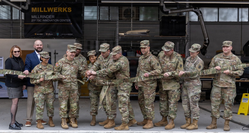 News Release: 21st Theater Sustainment Command Hosts Grand Opening of Millrinder Innovation Center