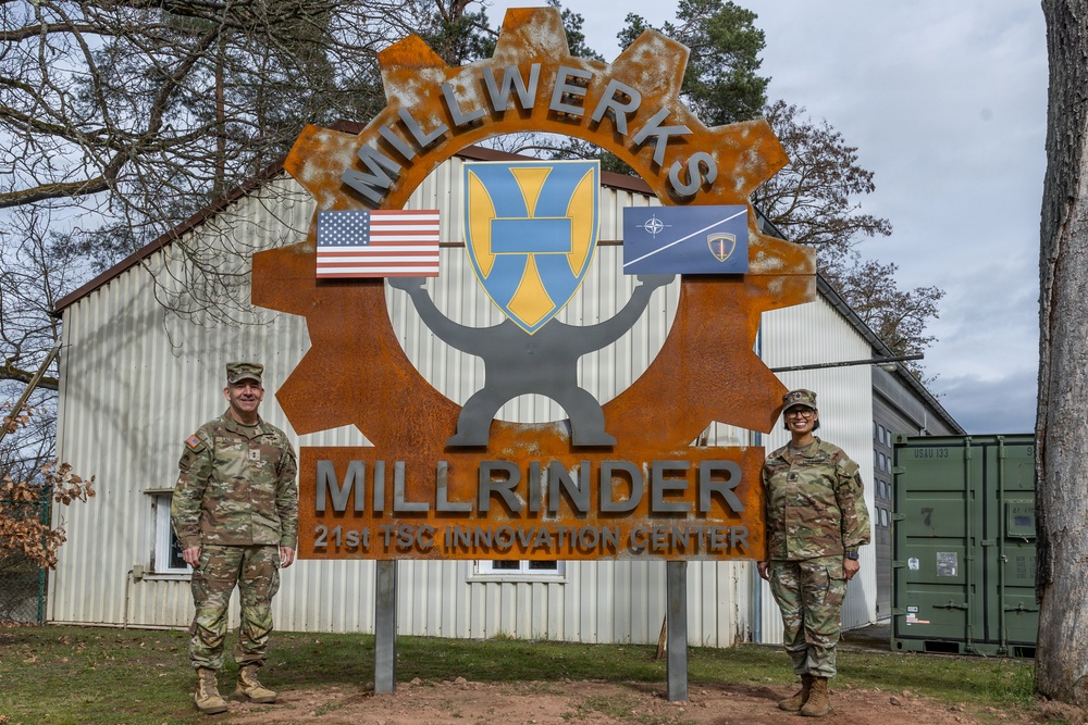 21st Theater Sustainment Command’s Millrinder Innovation Center Grand Opening
