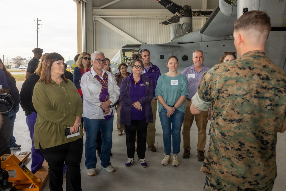 CNATTU New River Hosts ECU