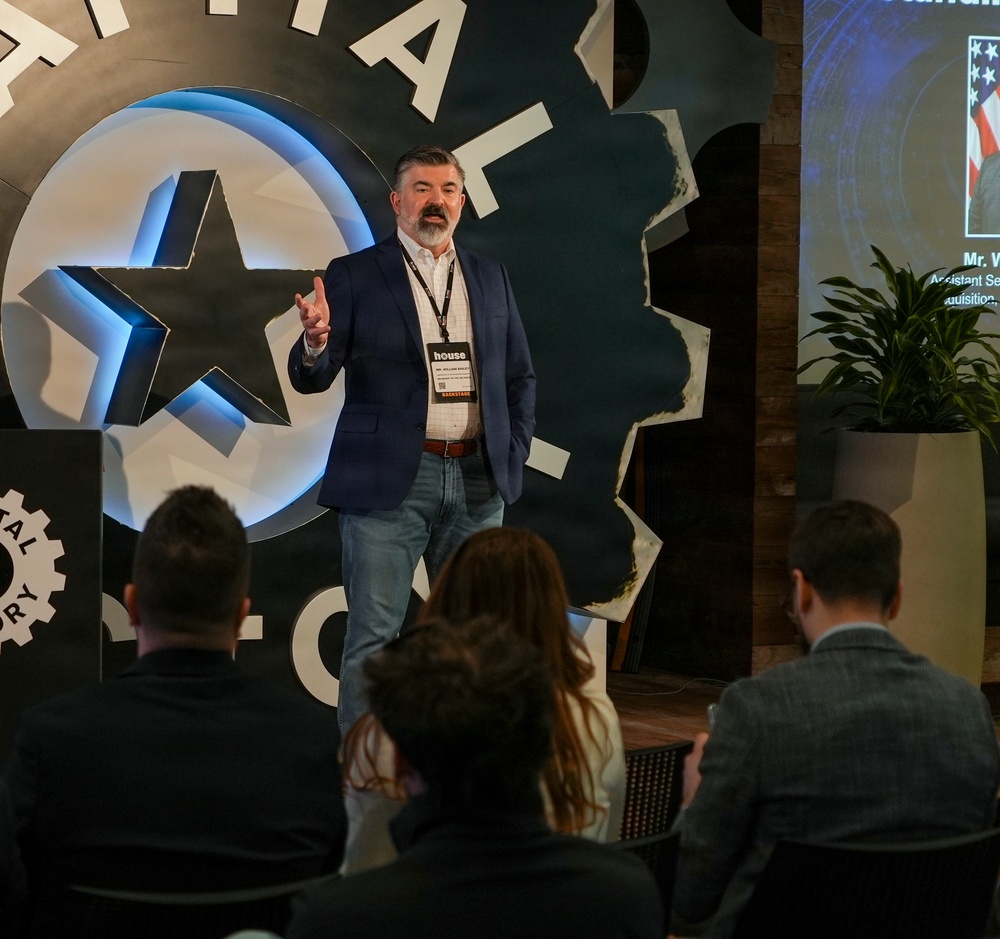 DAF acquisition leader speaks at Capital Factory House in Austin