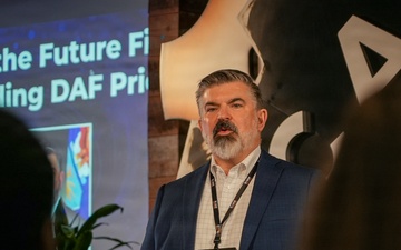 DAF acquisition leader speaks at Capital Factory House in Austin