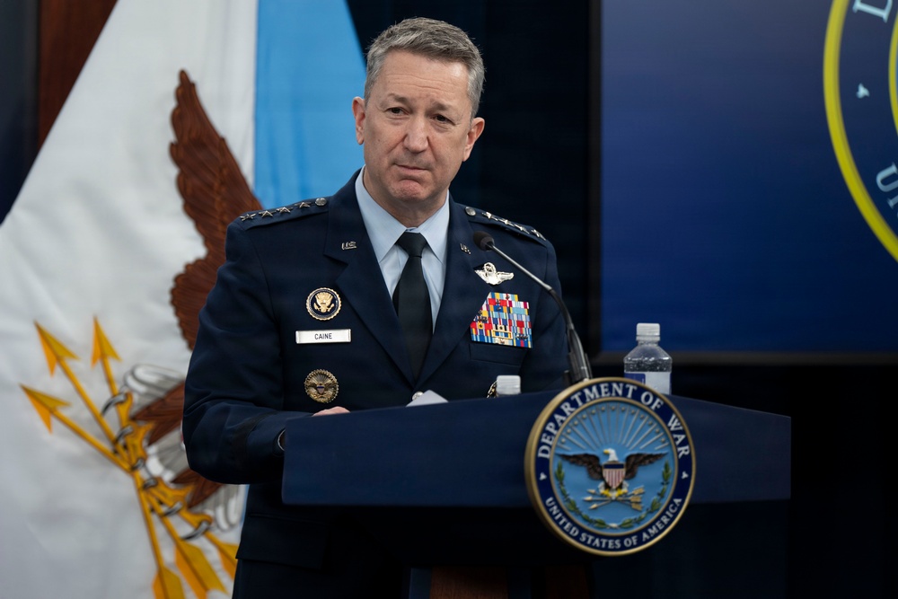 SW, CJCS Conduct Pentagon Press Briefing