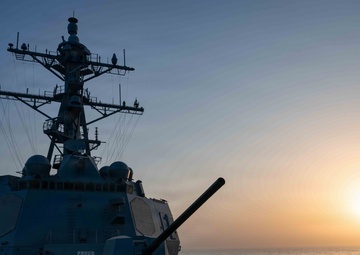USS Pinckney (DDG 91) supports Operation Epic Fury
