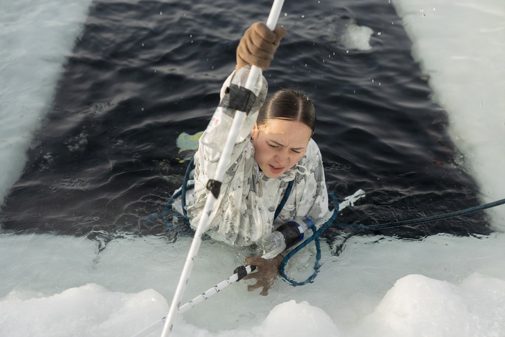 CORE26 | U.S. Marines, Sailors Execute Cold Plunge for Arctic Exercise