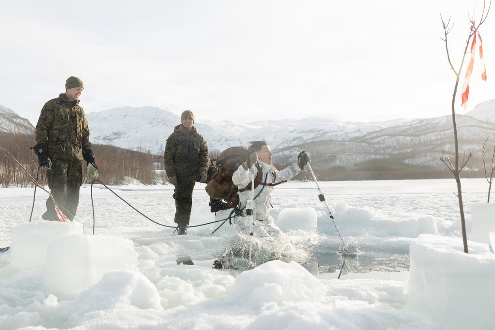CORE26 | U.S. Marines, Sailors Execute Cold Plunge for Arctic Exercise
