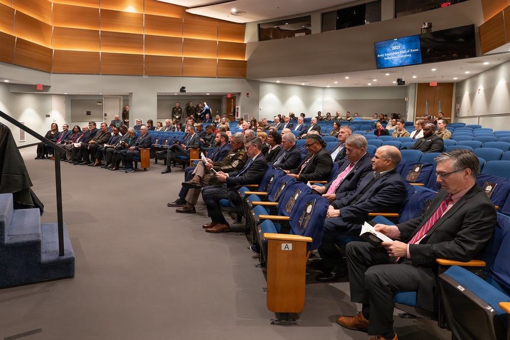 2025 Army Acquisition Hall of Fame