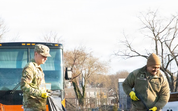 JTF-DC Nebraska Guard members practice community stewardship