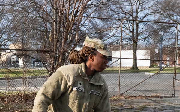 JTF-DC Nebraska Guard members practice community stewardship