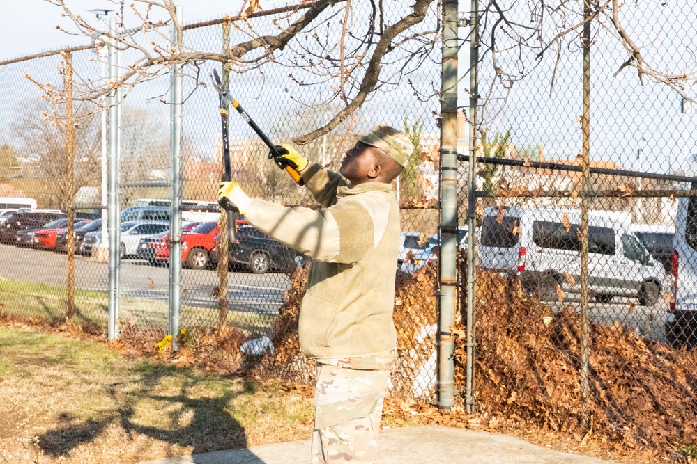 JTF-DC Nebraska Guard members practice community stewardship