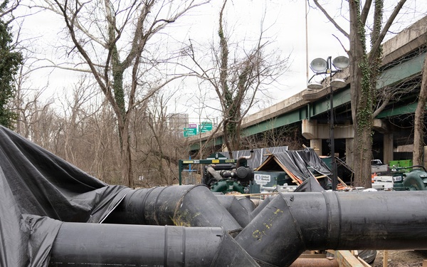 Water Diversion Pumps Support Repairs to Collapsed Potomac Interceptor