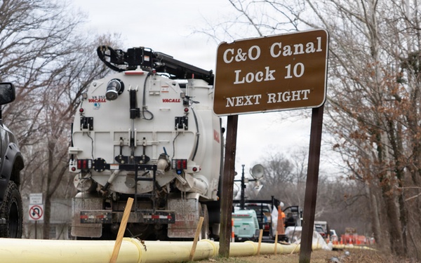 Multi-agency Response Underway to Repair Collapsed Potomac Interceptor