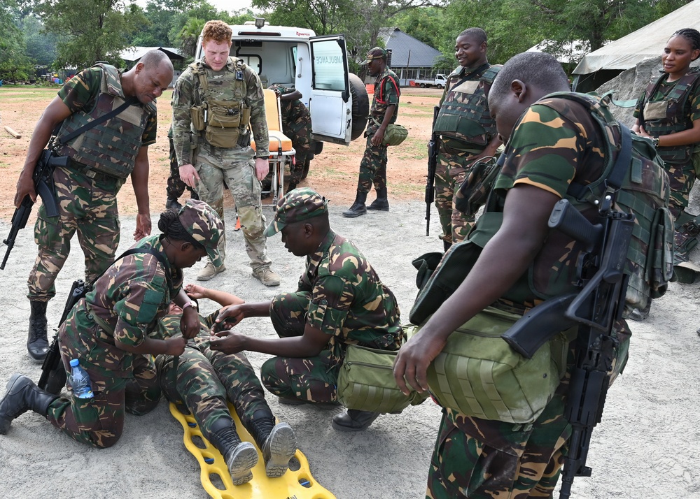 US, Tanzania soldiers practice TCCC skills during JA26