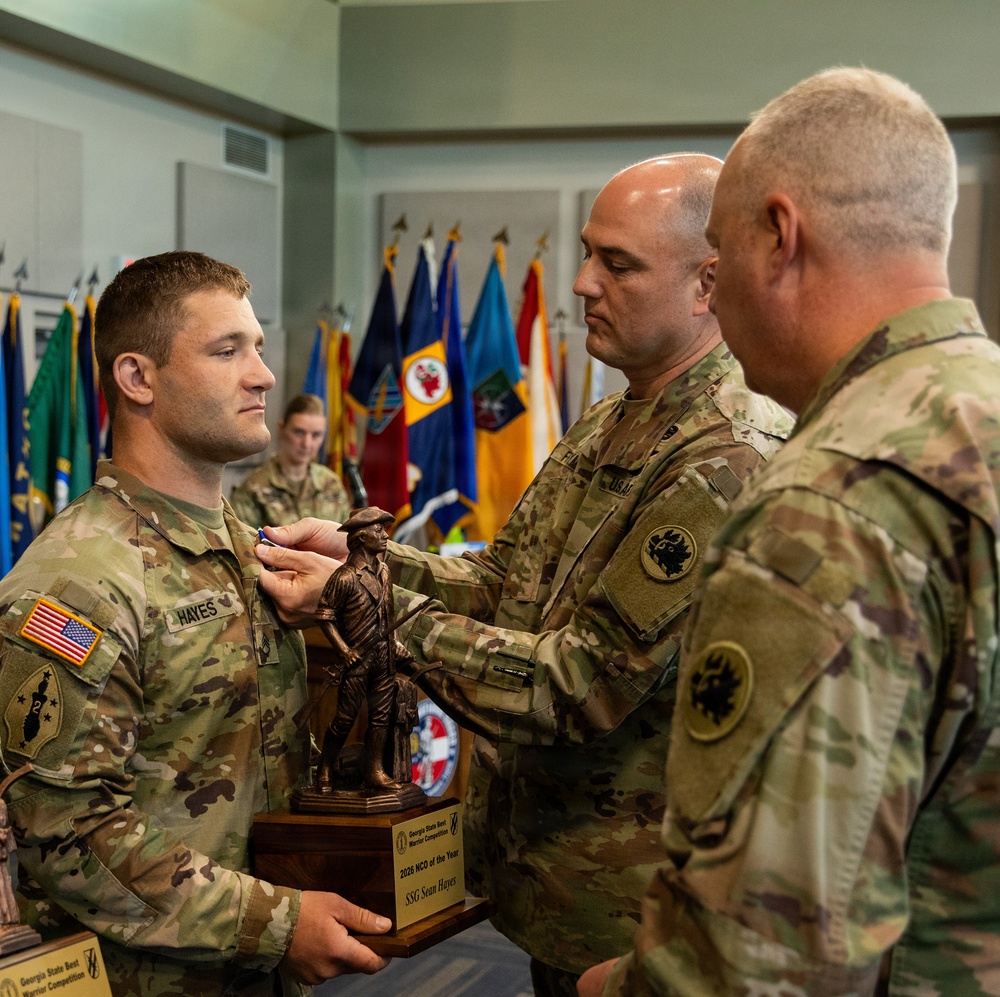 NCO receives Georgia Meritorious Service Medal