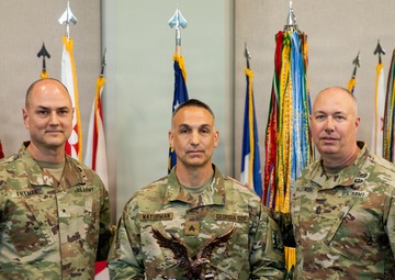 GSDF NCO receives Chad Mercer Award