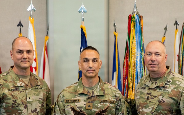 GSDF NCO receives Chad Mercer Award