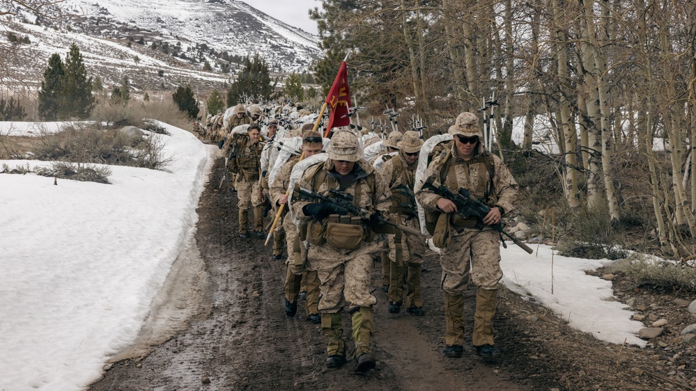 MTX 2-26: Charlie Company, 1st Battalion, 2nd Marine Regiment acclimation hike