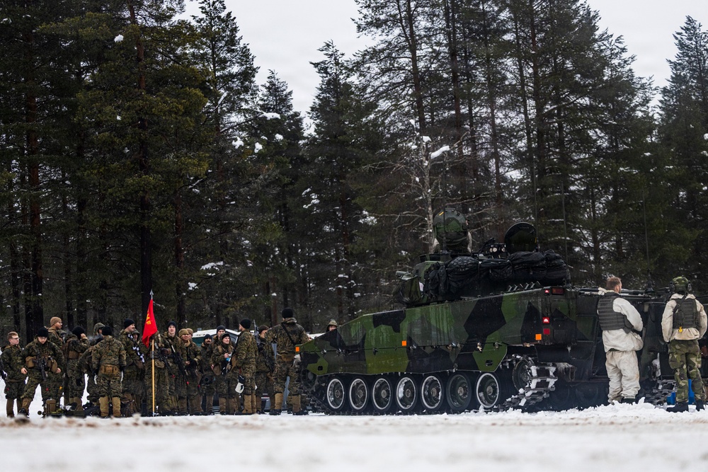 CORE26 | Swedish, U.S. Forces Integrate during Arctic Exercise in Finland