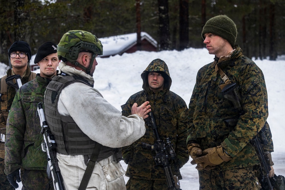 CORE26 | Swedish, U.S. Forces Integrate during Arctic Exercise in Finland