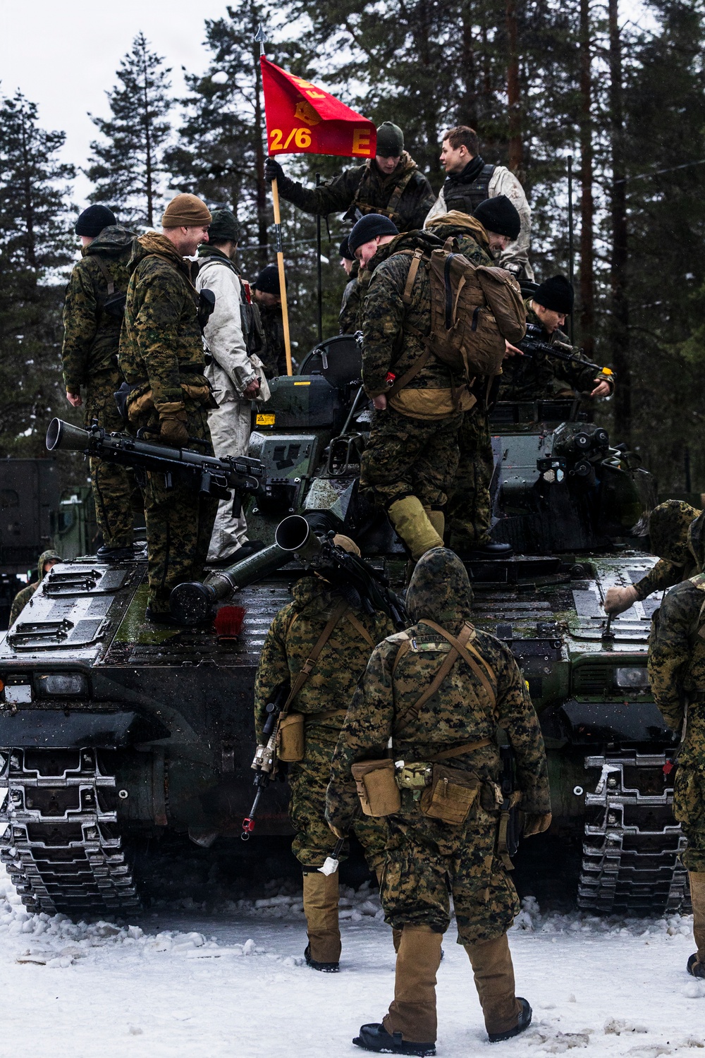 CORE26 | Swedish, U.S. Forces Integrate during Arctic Exercise in Finland