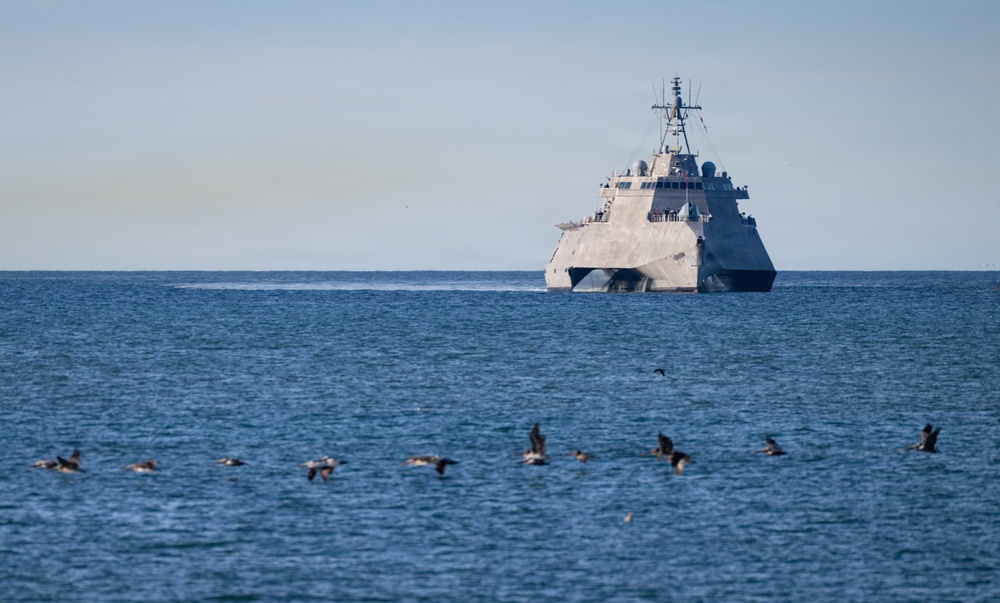 Combat System Checkup Focus of USS Kingsville (LCS 36)’s First Visit to Naval Surface Warfare Center, Port Hueneme Division