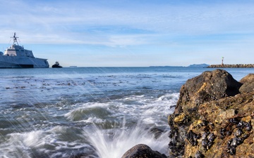 Combat System Checkup Focus of USS Kingsville (LCS 36)’s First Visit to Naval Surface Warfare Center, Port Hueneme Division