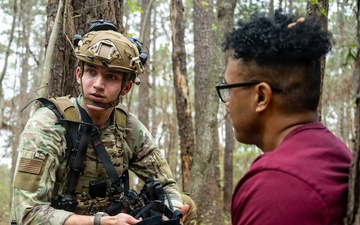Airmen conduct expeditionary communication training during Scorpion Lens 2026