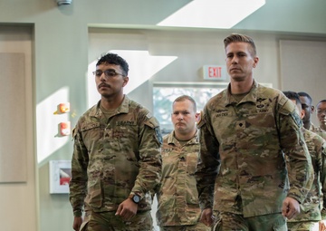 78th Troop Command Soldiers Walk In