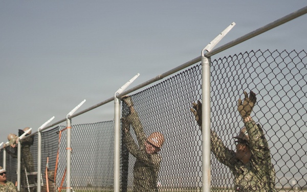 NAVFAC Southwest Collaborates with NMCB-5 for Point Mugu Airfield Security Enclave Project