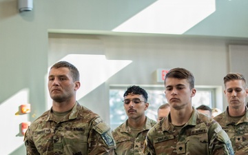 48th Infantry Brigade Combat Team Soldiers Walk In