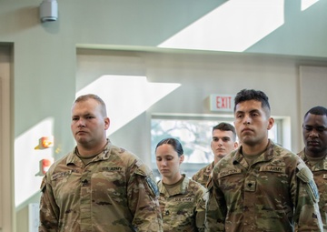 78th Aviation Troop Command Soldiers Walk In