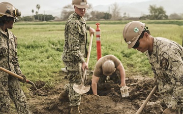 NAVFAC Southwest Collaborates with NMCB-5 for Point Mugu Airfield Security Enclave Project