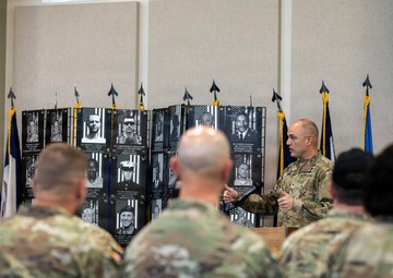 Brig. Gen. Fryman Addresses Competitors