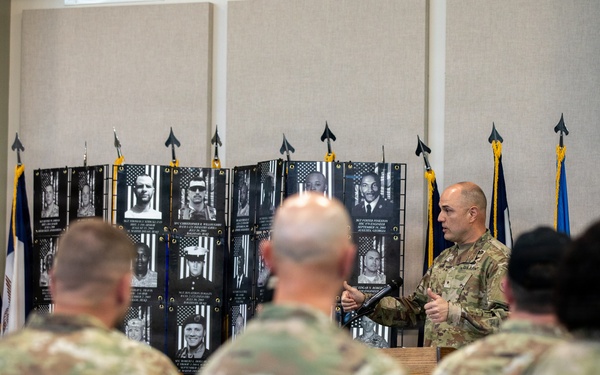 Brig. Gen. Fryman Addresses Competitors