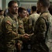 NCO of the Year Shakes Hands