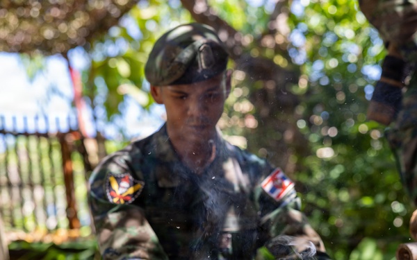 Task Force Ashland Marines Learn Jungle Survival Skills During Exercise Cobra Gold 26