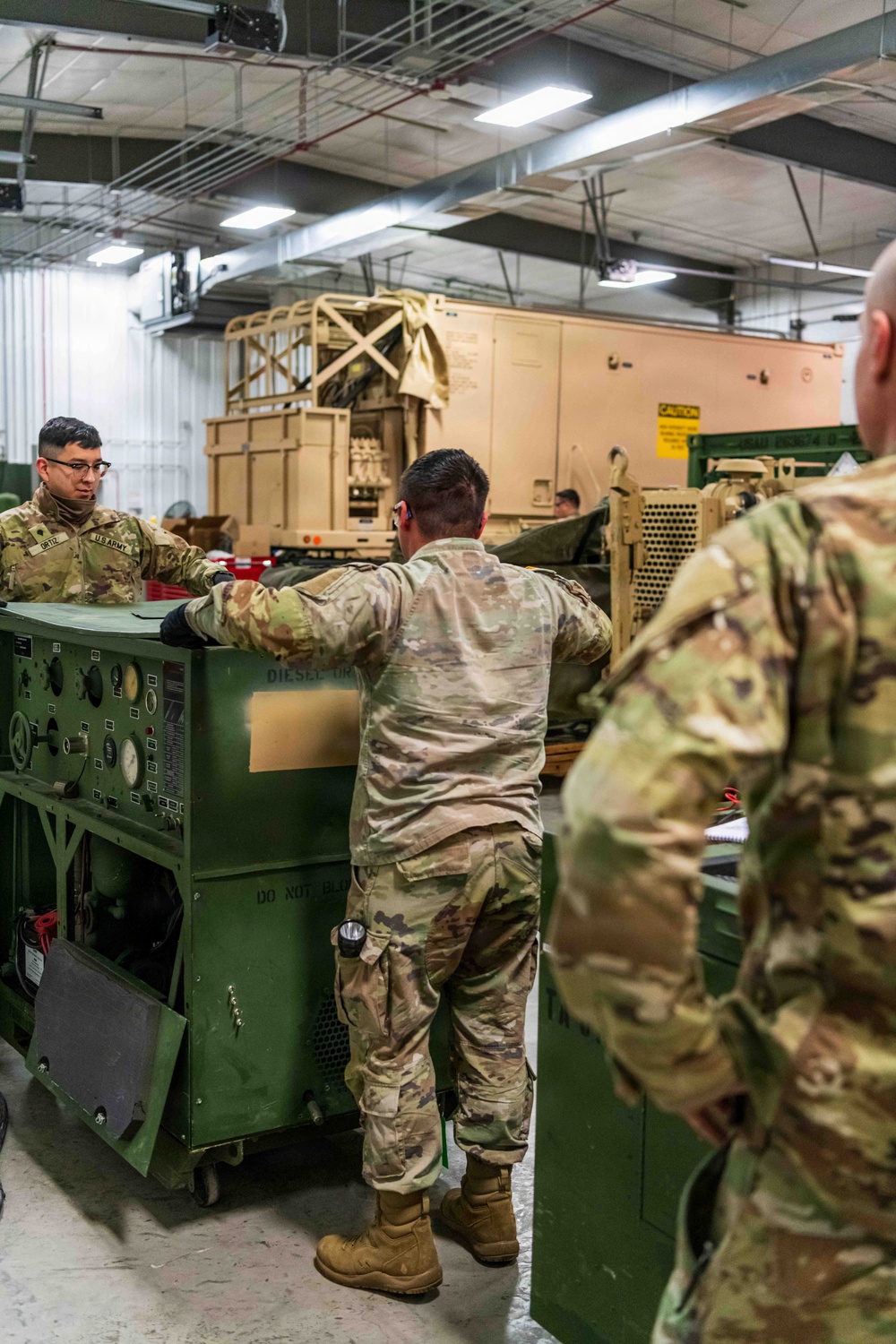 91J10 Quartermaster and Chemical Equipment Repairer Course at Fort McCoy