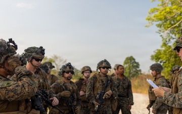 Task Force Ashland Marines Conduct Combined Arms Live Fire Exercise Rehearsal During Exercise Cobra Gold 26