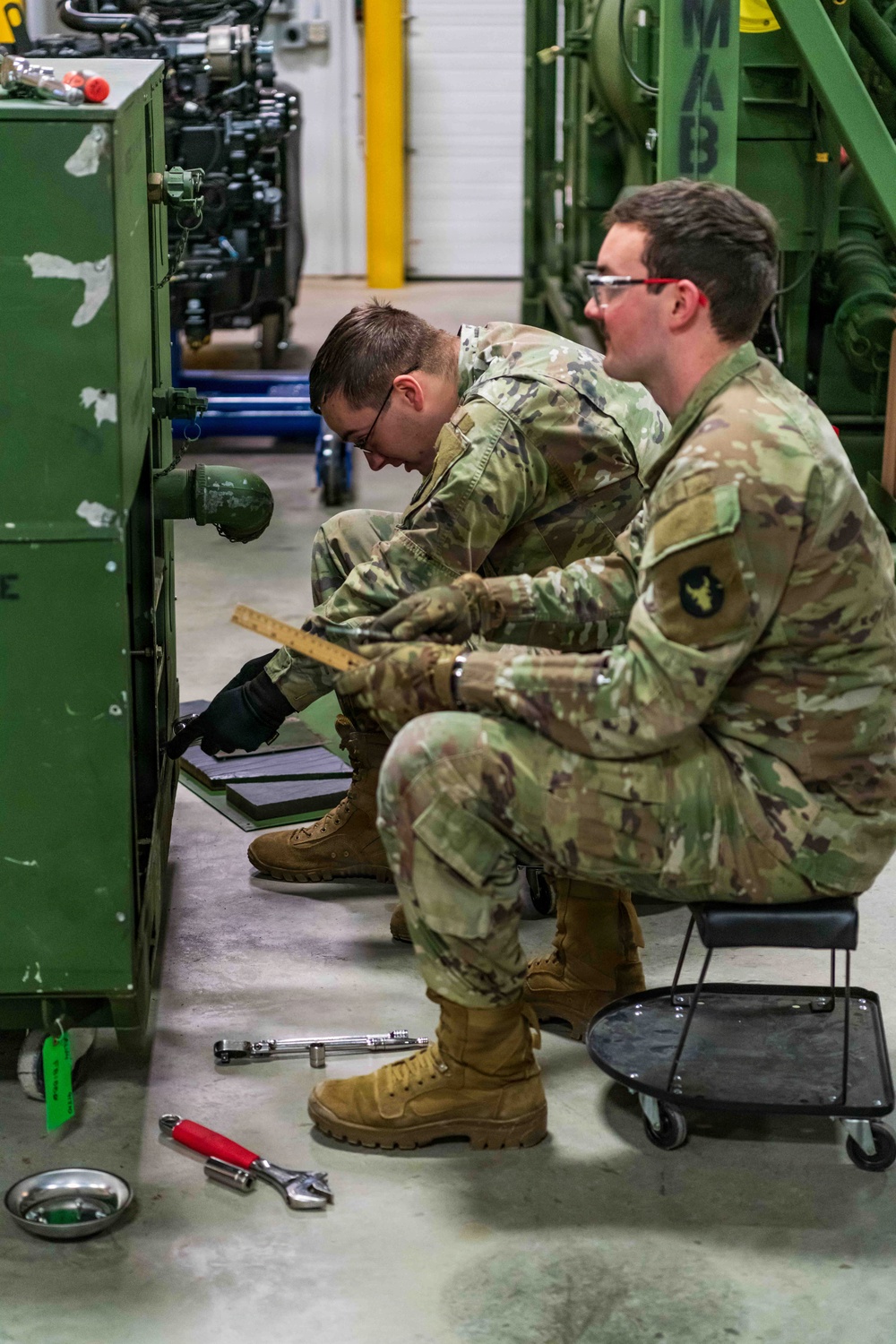 91J10 Quartermaster and Chemical Equipment Repairer Course at Fort McCoy