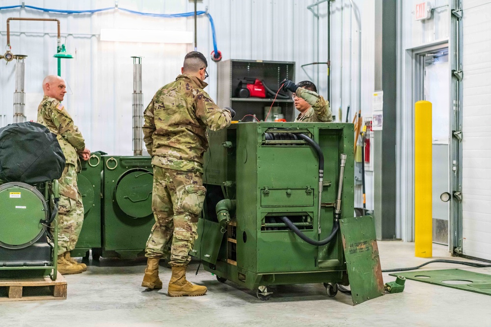 91J10 Quartermaster and Chemical Equipment Repairer Course at Fort McCoy