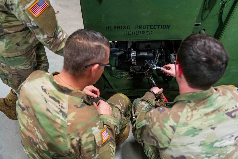 91J10 Quartermaster and Chemical Equipment Repairer Course at Fort McCoy