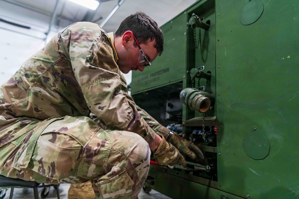 91J10 Quartermaster and Chemical Equipment Repairer Course at Fort McCoy