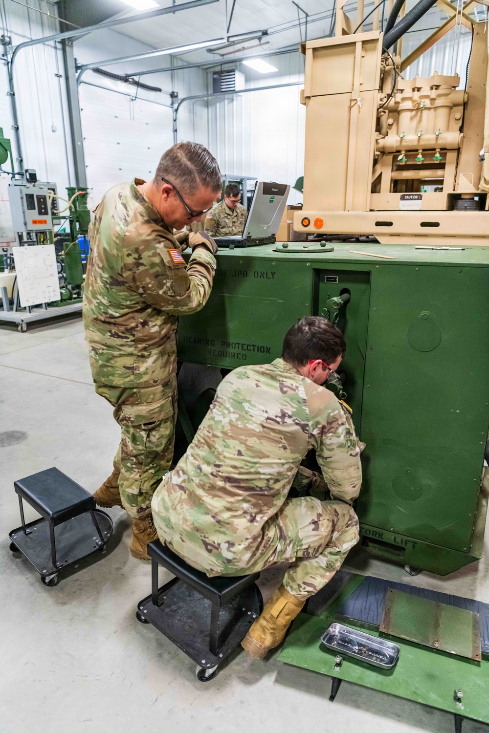 91J10 Quartermaster and Chemical Equipment Repairer Course at Fort McCoy
