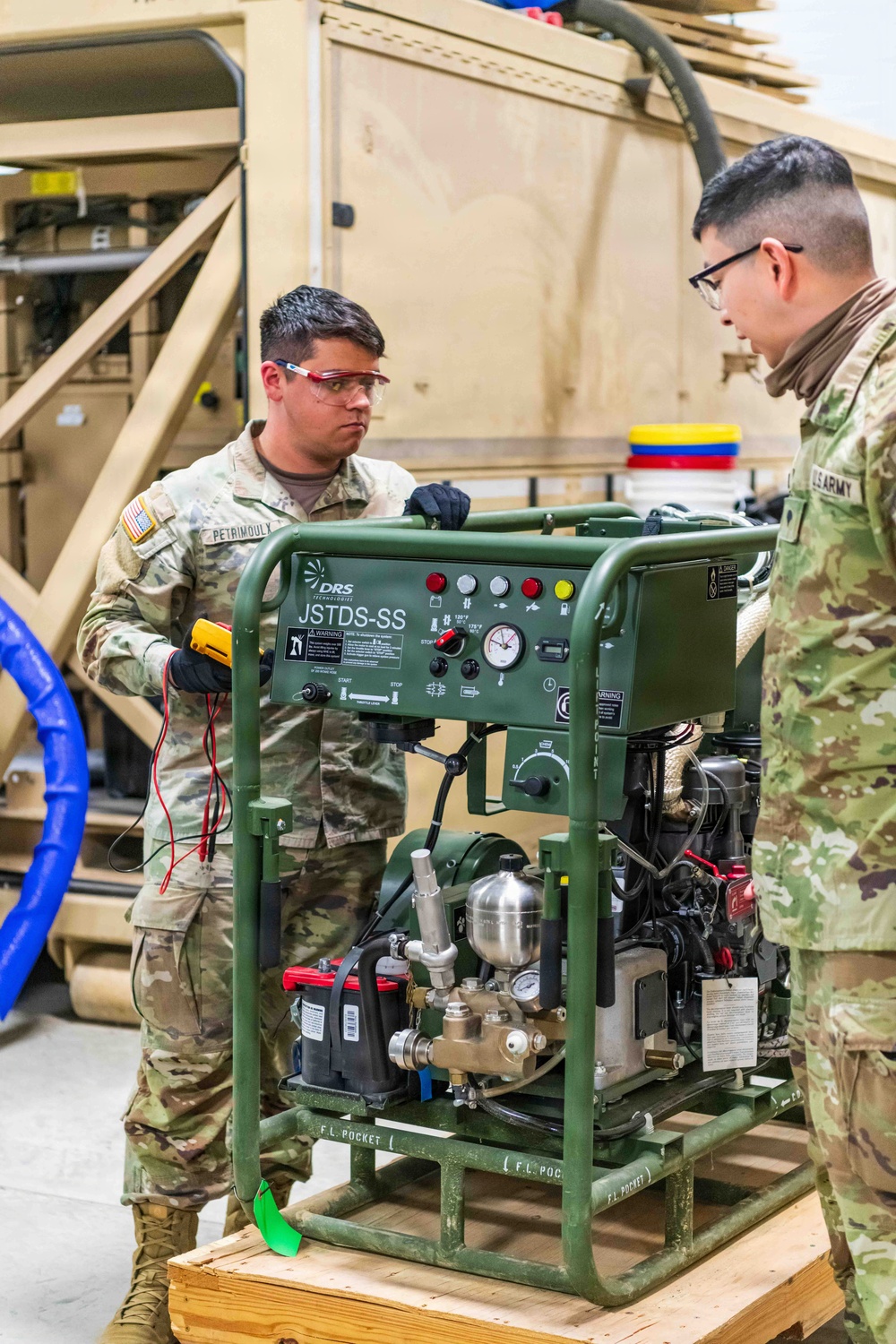 91J10 Quartermaster and Chemical Equipment Repairer Course at Fort McCoy