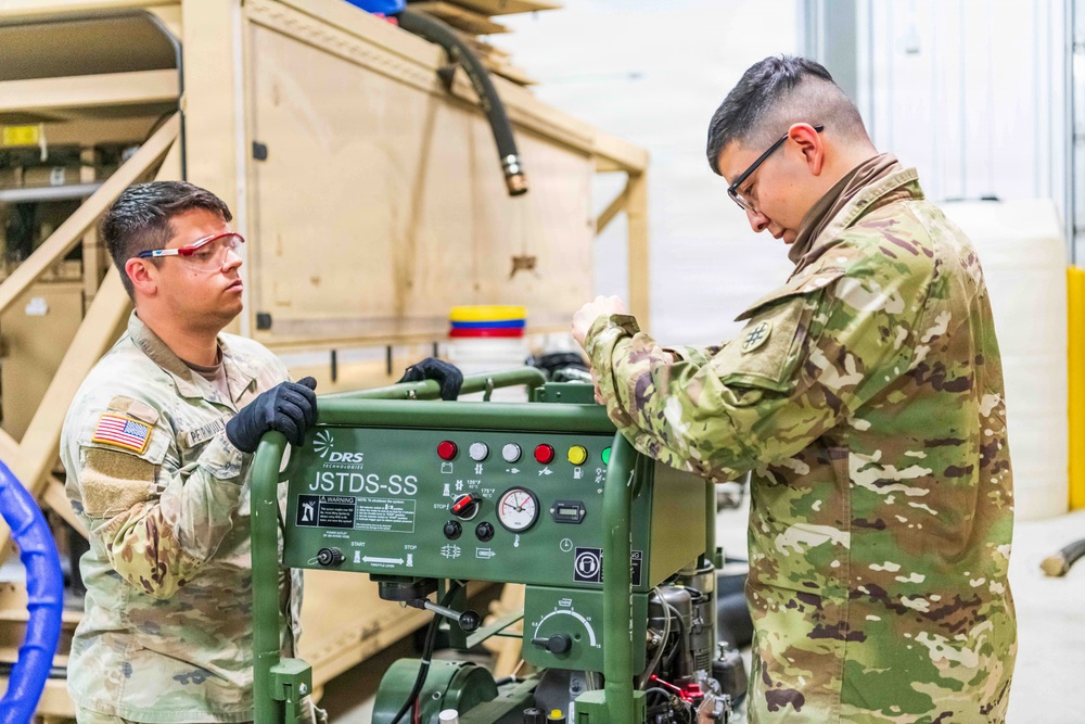 91J10 Quartermaster and Chemical Equipment Repairer Course at Fort McCoy