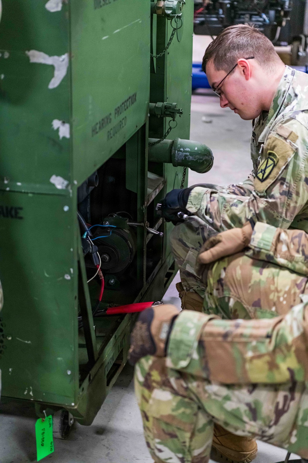 91J10 Quartermaster and Chemical Equipment Repairer Course at Fort McCoy