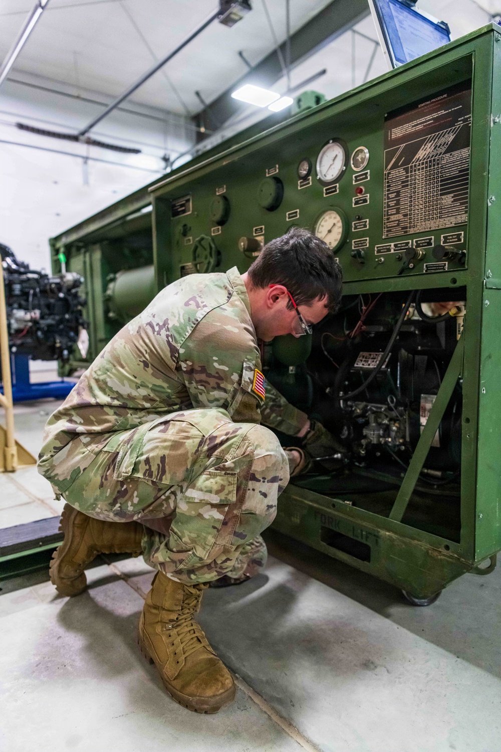 91J10 Quartermaster and Chemical Equipment Repairer Course at Fort McCoy