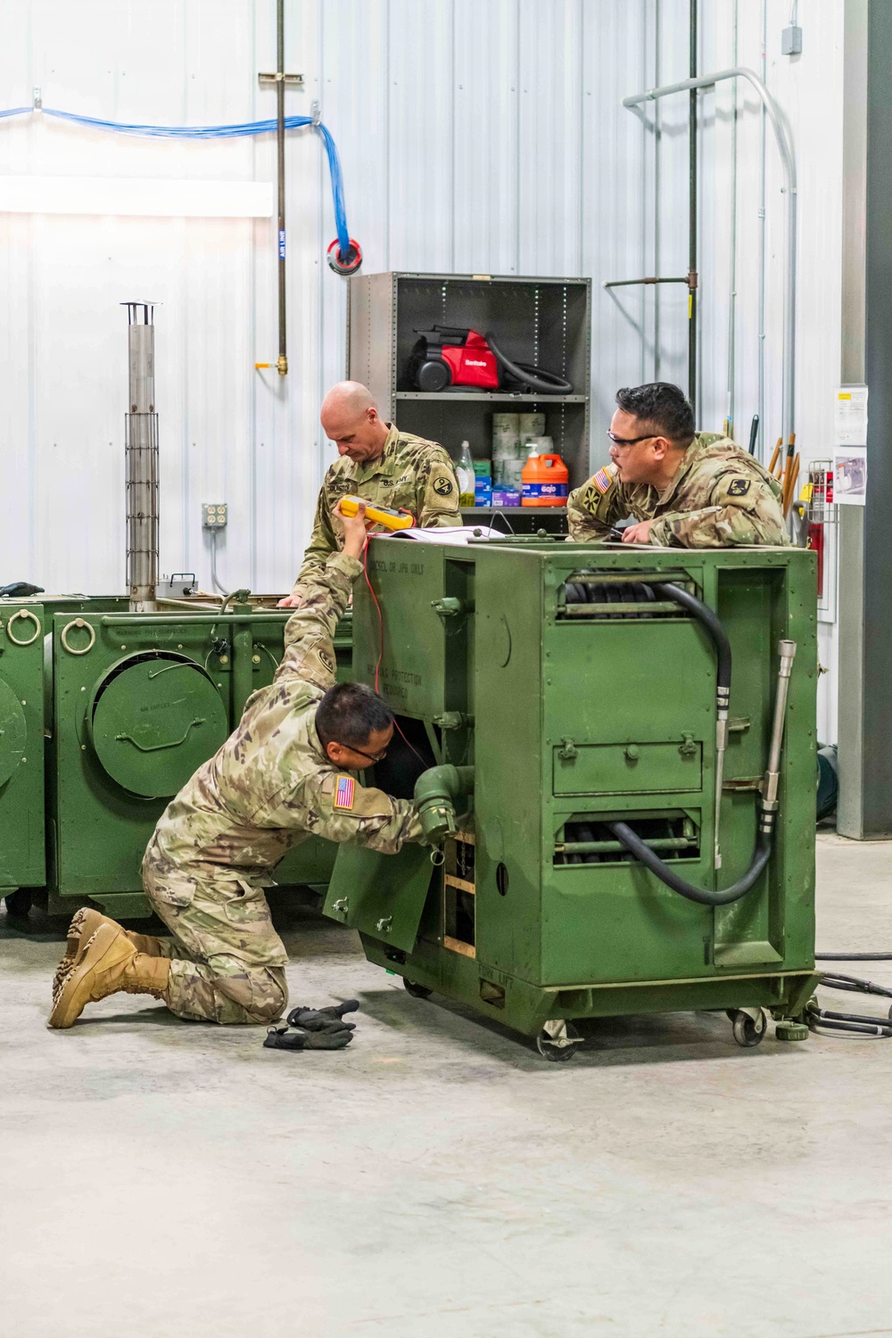 91J10 Quartermaster and Chemical Equipment Repairer Course at Fort McCoy